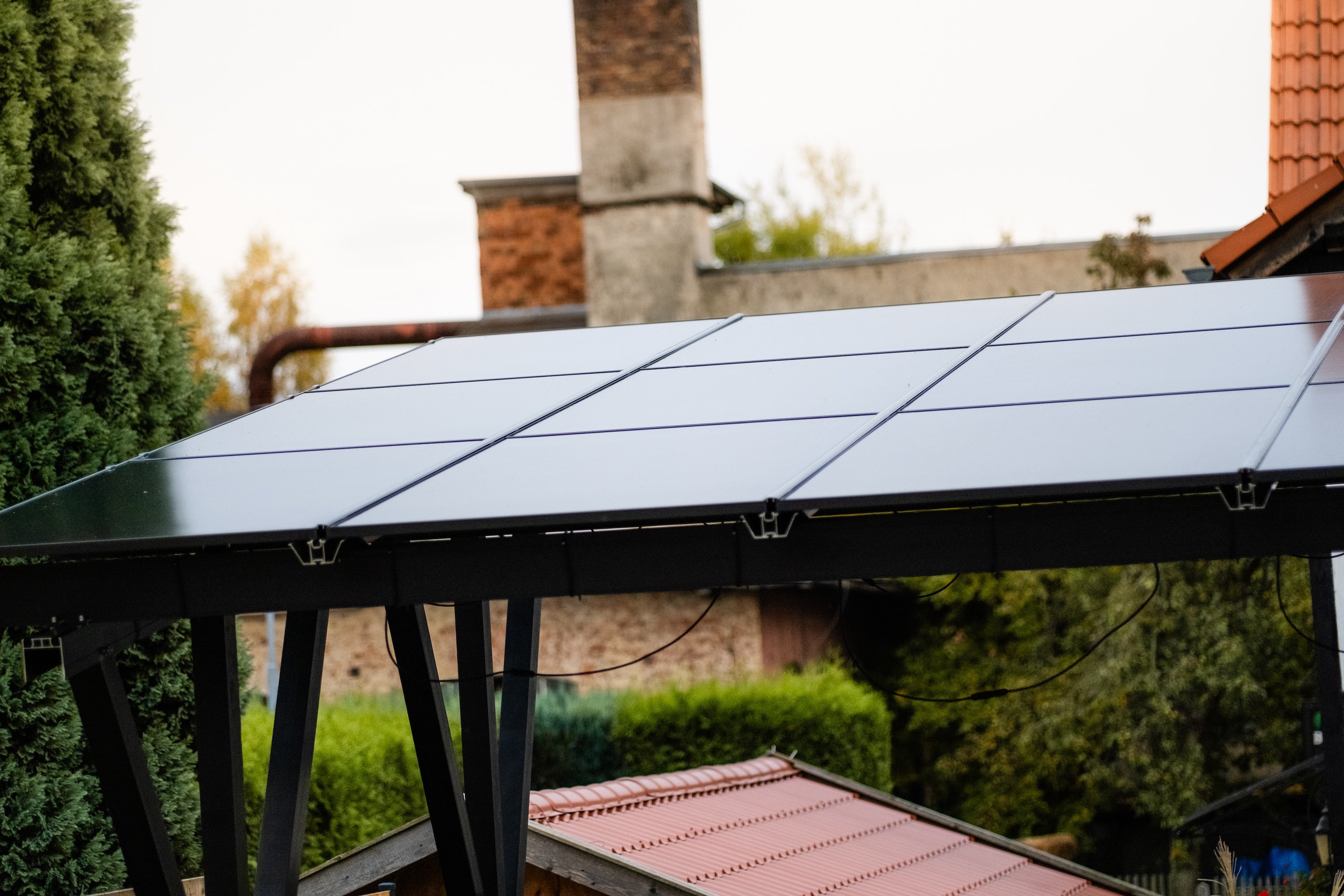 nanocarport Solar Carport for 2 cars